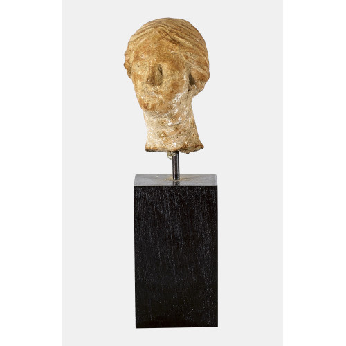 ANTIKE KUNST : Frauenkopf, Hellenismus, Griechenland, 3. Jh. v. Chr (DOBIASCHOFSKY AUKTIONEN AG)