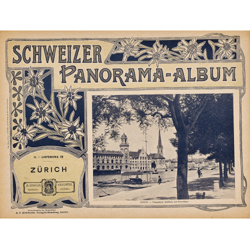 19. JH. SCHWEIZ : 'Schweizer Panorama-Album' (DOBIASCHOFSKY AUKTIONEN AG)