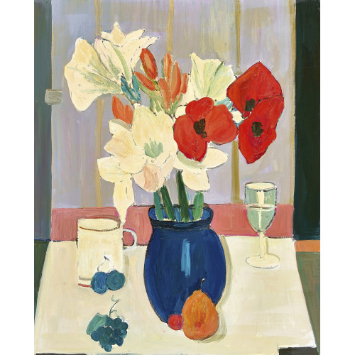 GEORGES BORGEAUD : Fleurs (DOBIASCHOFSKY AUKTIONEN AG)