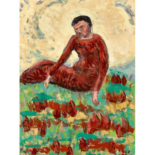 ALBERT SCHMIDT : Femme dans un pr (DOBIASCHOFSKY AUKTIONEN AG)