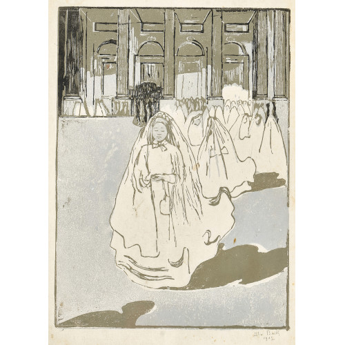ALICE BAILLY : 'Les Communiants � Saint-Sulpice' (DOBIASCHOFSKY AUKTIONEN AG)