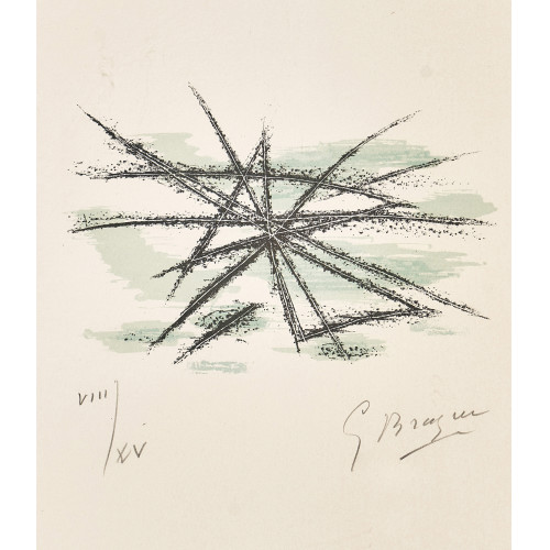 GEORGES BRAQUE : 'Lettera amorosa' (L'tang) (DOBIASCHOFSKY AUKTIONEN AG)