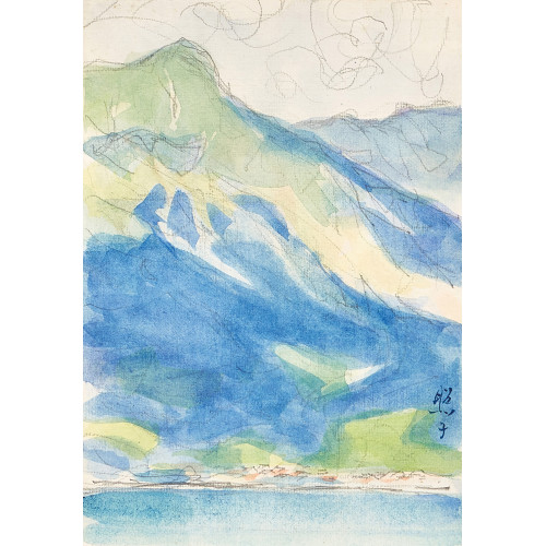 TERUKO YOKOI : 'Brienzersee' (DOBIASCHOFSKY AUKTIONEN AG)