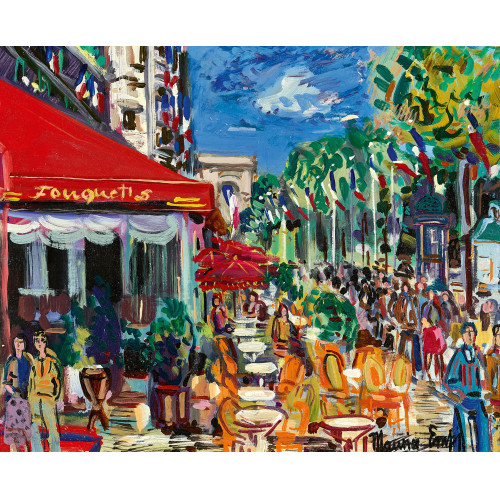 MAURICE EMPI : 'Paris. Le Fouquet's' (DOBIASCHOFSKY AUKTIONEN AG)