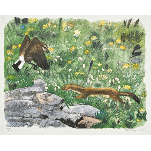 ROBERT HAINARD : 'Hermine et le traquet motteux' (DOBIASCHOFSKY AUKTIONEN AG)