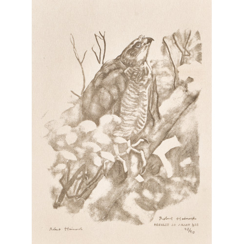 ROBERT HAINARD : 'Jeune �pervier levant l'oeil au ciel' (DOBIASCHOFSKY AUKTIONEN AG)