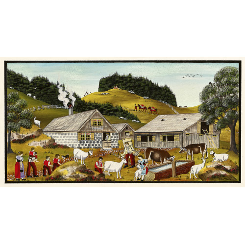 ALBERT MANSER : Appenzeller Landleben (DOBIASCHOFSKY AUKTIONEN AG)