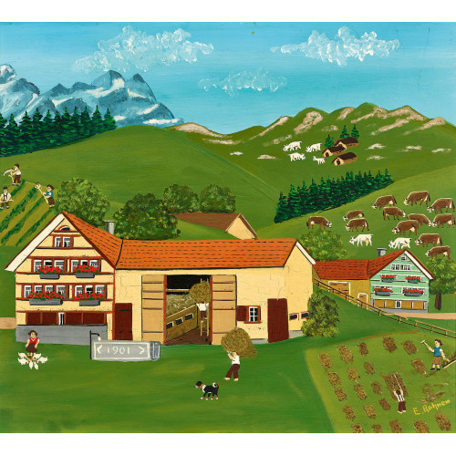 ERNST ROHNER : Sommer im Appenzellerland (DOBIASCHOFSKY AUKTIONEN AG)