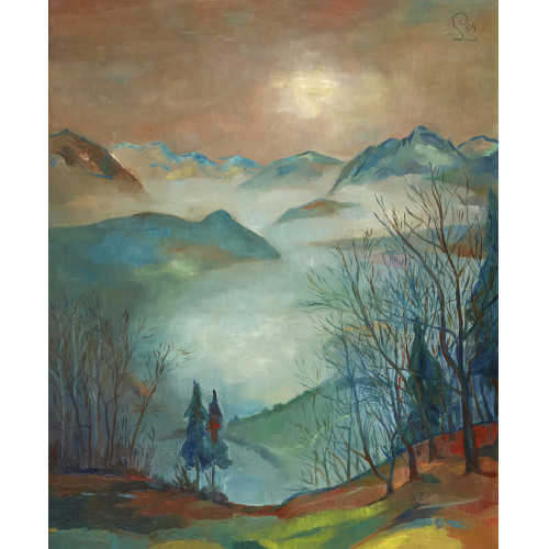 HANS J�RG LIMBACH : 'Blick von der Rigi' (DOBIASCHOFSKY AUKTIONEN AG)