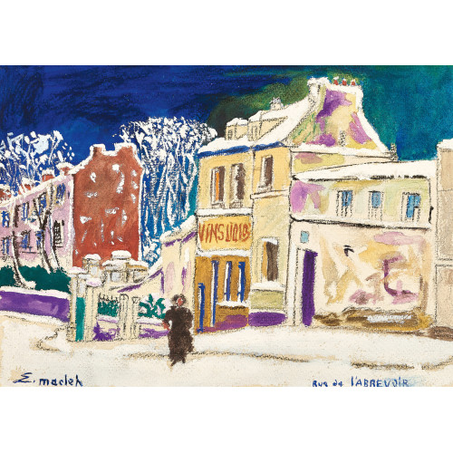 ELIS�E MACLET : 'Rue de l'Abrevoir' (DOBIASCHOFSKY AUKTIONEN AG)