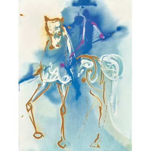 SALVADOR DAL� : 'Der Lanzenreiter' (DOBIASCHOFSKY AUKTIONEN AG)