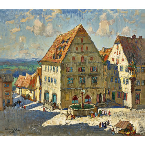 KONSTANTIN IVANOVITCH GORBATOFF : 'Rotenburg' (DOBIASCHOFSKY AUKTIONEN AG)