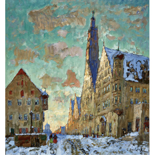 KONSTANTIN IVANOVITCH GORBATOFF : 'Rotenburg' (DOBIASCHOFSKY AUKTIONEN AG)