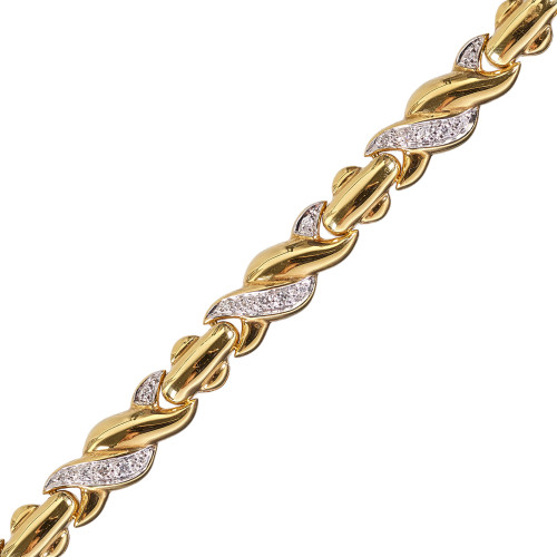 BRILLANT-BRACELET : (DOBIASCHOFSKY AUKTIONEN AG)