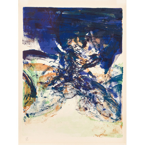 WOU-KI ZAO : 'San Lazzaro et ses amis' (DOBIASCHOFSKY AUKTIONEN AG)