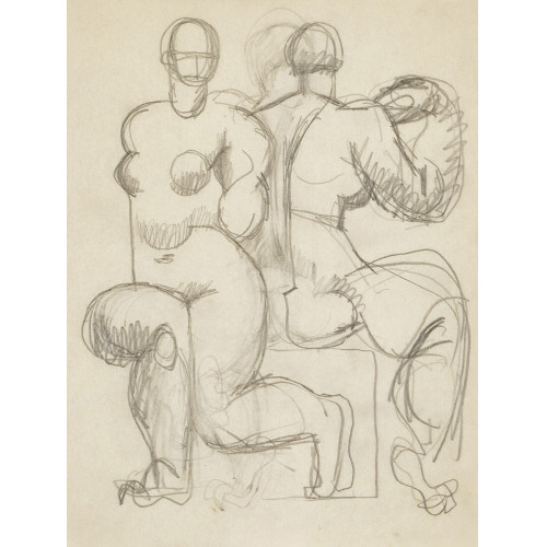 CHARLES-�DOUARD) LE CORBUSIER (EIGTL. JEANNERET : Deux figures (DOBIASCHOFSKY AUKTIONEN AG)