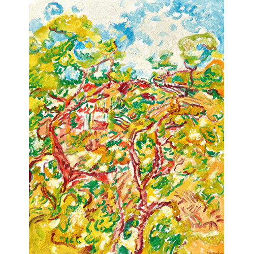 JEAN-LOUIS PIGUET : Landschaft bei Ramatuelle (DOBIASCHOFSKY AUKTIONEN AG)