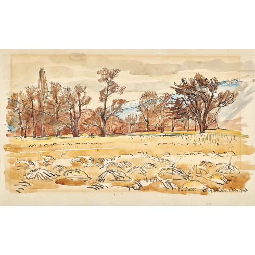 EMIL ZBINDEN : 'Im Wallis' (DOBIASCHOFSKY AUKTIONEN AG)