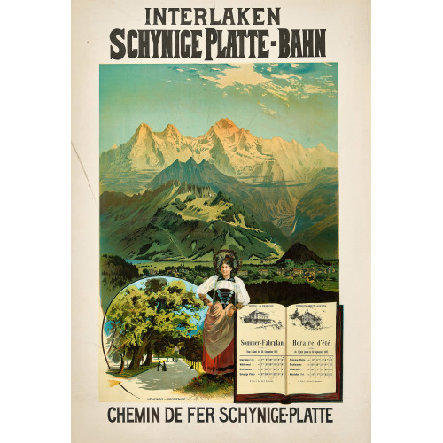 ANONYM : 'Interlaken - Schynige Platte' (DOBIASCHOFSKY AUKTIONEN AG)