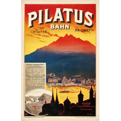 R. WINKLER : 'Pilatus Bahn' (DOBIASCHOFSKY AUKTIONEN AG)