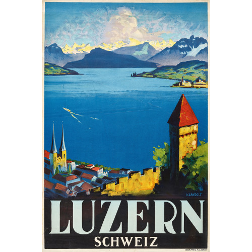 OTTO LANDOLT : 'Luzern' (DOBIASCHOFSKY AUKTIONEN AG)