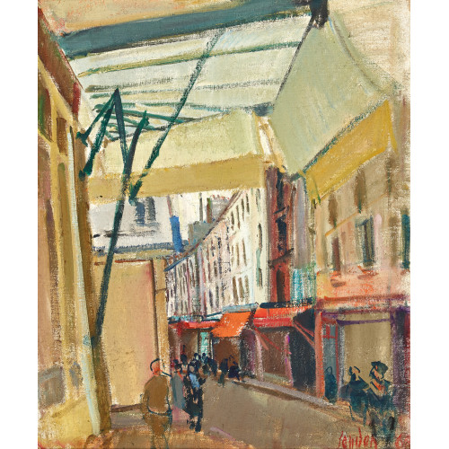 RUDOLF ZENDER : 'Aux Halles' (DOBIASCHOFSKY AUKTIONEN AG)