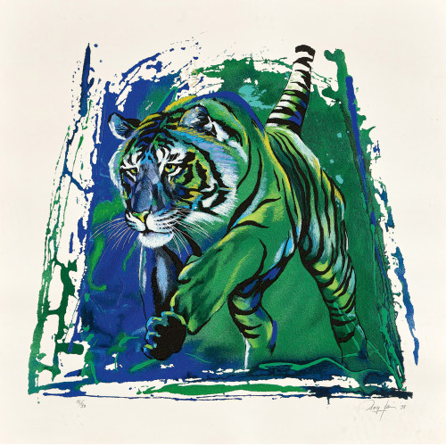 ROLF KNIE : 'Springender Tiger' (DOBIASCHOFSKY AUKTIONEN AG)
