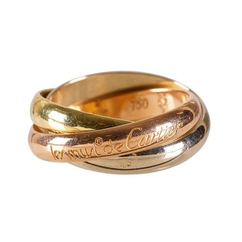 GOLD-RING : Cartier 'Trinity', Paris (DOBIASCHOFSKY AUKTIONEN AG)