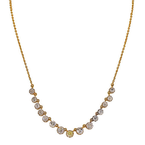 DIAMANT-COLLIER : (DOBIASCHOFSKY AUKTIONEN AG)