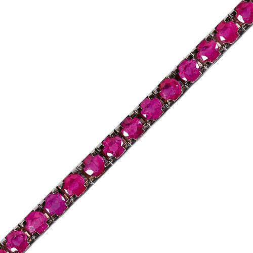 RUBIN-BRACELET : (DOBIASCHOFSKY AUKTIONEN AG)