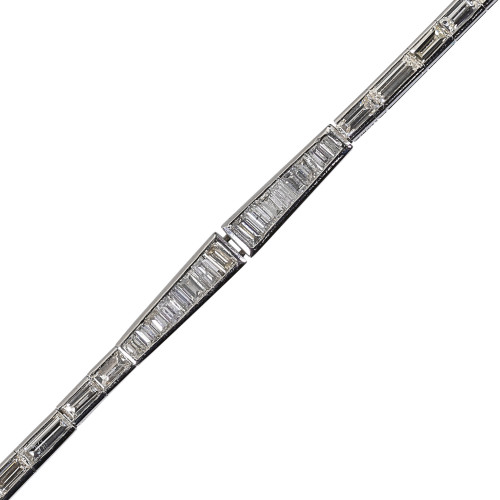 DIAMANT-BRACELET : (DOBIASCHOFSKY AUKTIONEN AG)