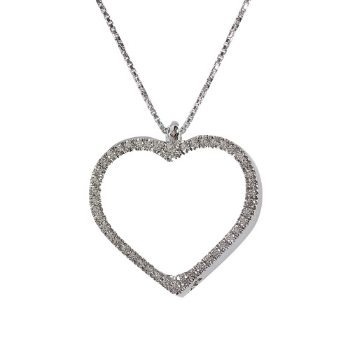 BRILLANT-ANH�NGER MIT KETTE : (DOBIASCHOFSKY AUKTIONEN AG)