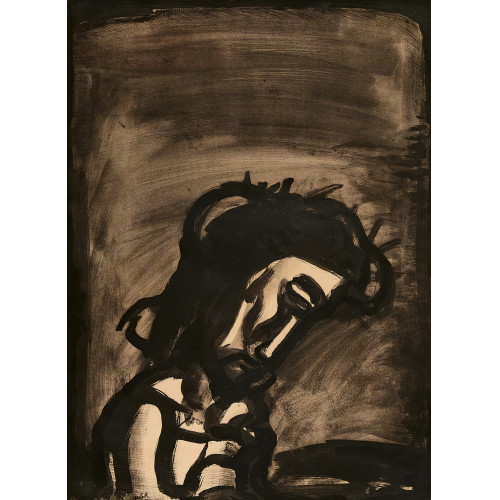 GEORGES ROUAULT : 'J�sus honni' (DOBIASCHOFSKY AUKTIONEN AG)