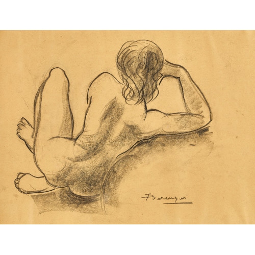 20. JH. FRANKREICH : Femme de dos (DOBIASCHOFSKY AUKTIONEN AG)