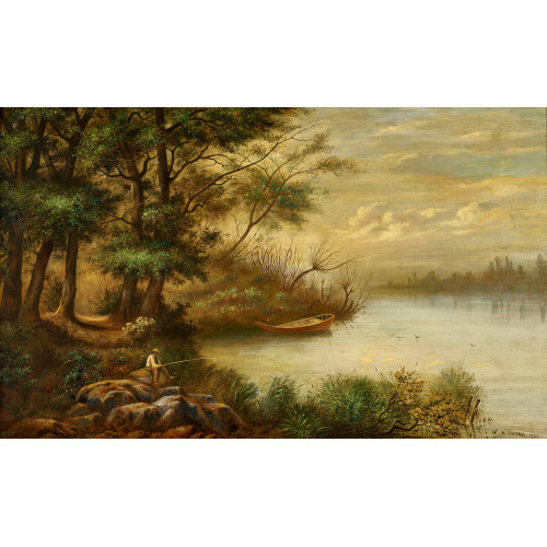 FRANOIS HENRI ALEXANDRE LAFOND : Le pcheur (DOBIASCHOFSKY AUKTIONEN AG)