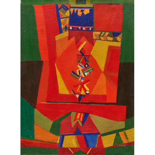 REN� (EIGTL. PAGNARD MYRHA : 'Composition 66/8' (DOBIASCHOFSKY AUKTIONEN AG)