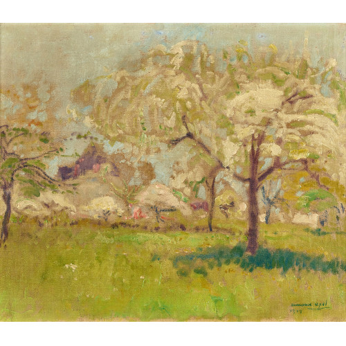 ARMAND APOL : Bl�hende Obstb�ume (DOBIASCHOFSKY AUKTIONEN AG)
