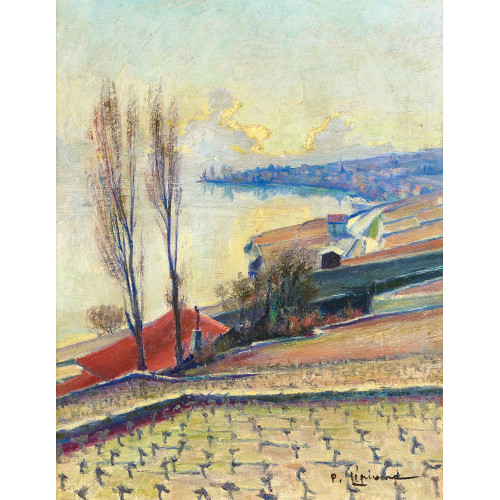 PAUL L�PINARD : Le Lavaux et le lac L�man (DOBIASCHOFSKY AUKTIONEN AG)