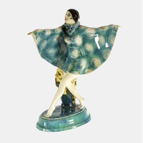 FIGUR : Wien, um 1922-1941 (Manufaktur Goldscheider) (DOBIASCHOFSKY AUKTIONEN AG)