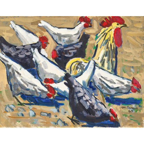 JEAN (EIGTL. JEAN-LOUIS) BERGER : 'Les poules' (DOBIASCHOFSKY AUKTIONEN AG)