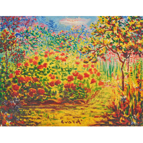 ANDR� JEAN EVARD : Le jardin (DOBIASCHOFSKY AUKTIONEN AG)