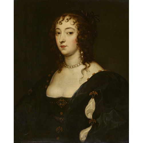 ANTHONIS VAN DYCK : Brustbildnis von Margaret Wotton (1617- vor 1657), Lady Tufton (DOBIASCHOFSKY AUKTIONEN AG)