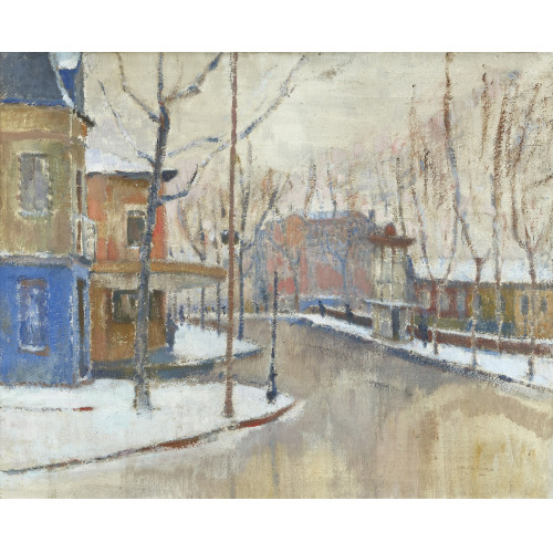 RAOUL BERGOUGNAN : Winter in Toulouse (DOBIASCHOFSKY AUKTIONEN AG)