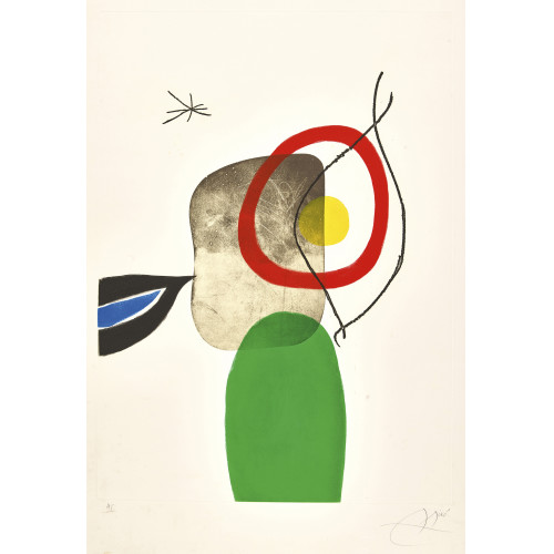 JOAN MIR� : 'Tir � l'Arc' (DOBIASCHOFSKY AUKTIONEN AG)