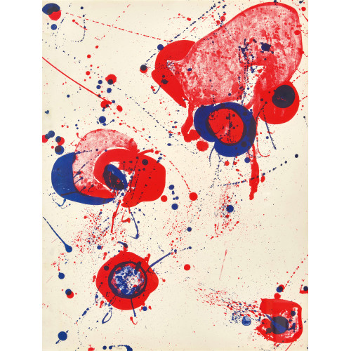 SAM FRANCIS : 'For St. Gallen' (DOBIASCHOFSKY AUKTIONEN AG)