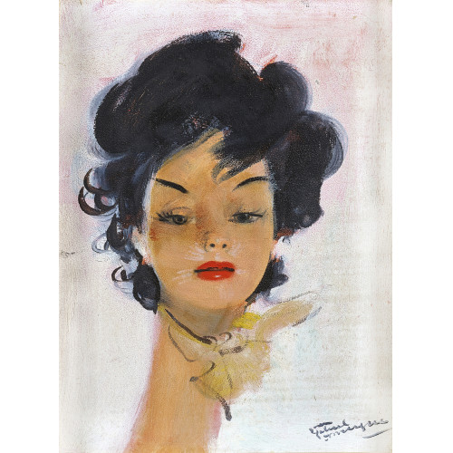 JEAN-GABRIEL DOMERGUE : 'Pola' (DOBIASCHOFSKY AUKTIONEN AG)