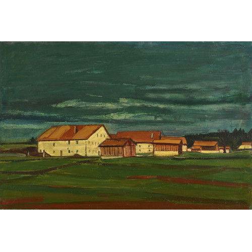 ALBERT SCHNYDER : 'Hameau aux trois oranges' (DOBIASCHOFSKY AUKTIONEN AG)