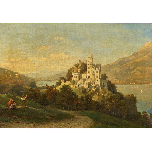 JAKOB JOSEPH ZELGER : Schloss am See (DOBIASCHOFSKY AUKTIONEN AG)