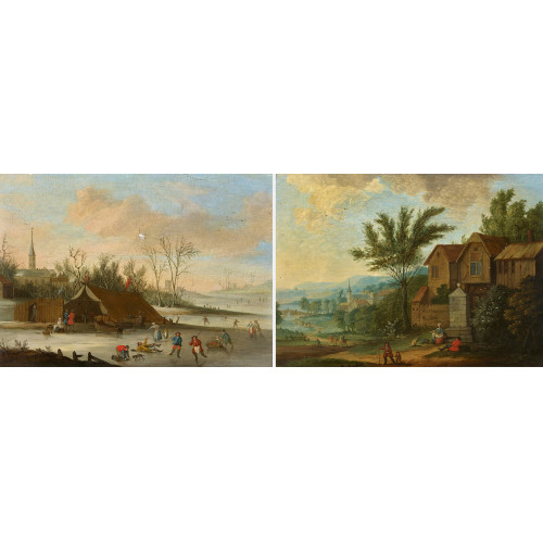 MARC BAETS : Sommer und Winter. Gegenst�cke (DOBIASCHOFSKY AUKTIONEN AG)