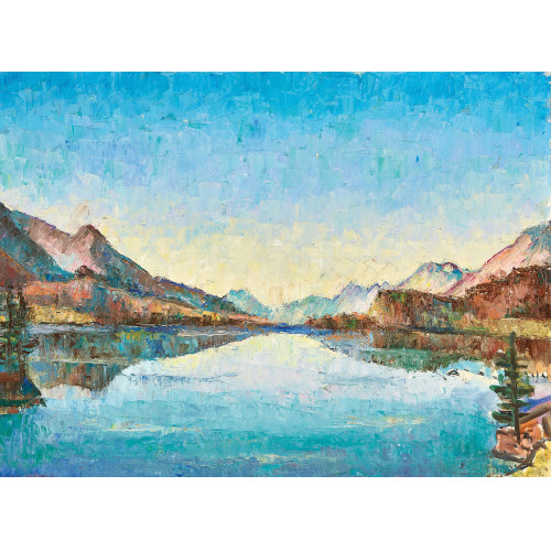 ETIENNE TACH : 'Lac de Sils' (DOBIASCHOFSKY AUKTIONEN AG)